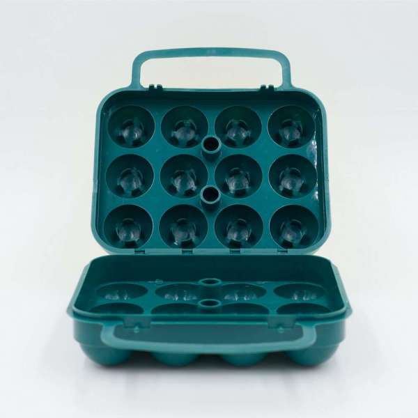 BBQ egg carrier / 12 eggs carton  /camping folding egg box